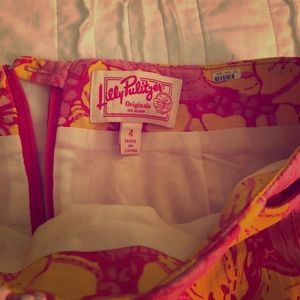 Lilly Pulitzer originals collection summer skirt.